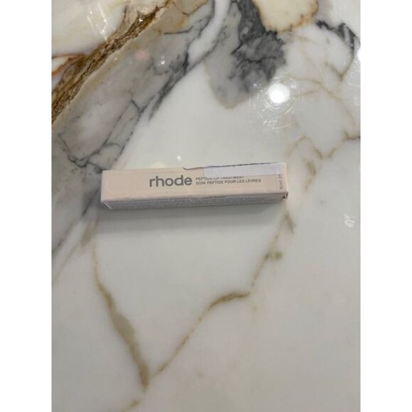 NEW Rhode Shea Butter Peptide Lip Plumping Treatment (Salted Caramel) .3 oz/10ml - Picture 3 of 13